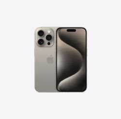 NO VAT - BRAND NEW APPLE IPHONE 15 PRO, 128GB - NATURAL TITANIUM