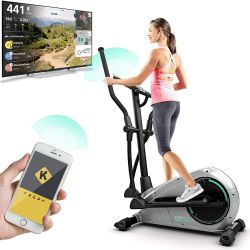 BLUEFIN FITNESS CURV 2.0 ELLIPTICAL AIR-WALKER CROSS TRAINER AND STEP MACHINE RRP £599.00