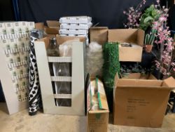 PREMIER BRANDED PRODUCTS CANDLES,PLANTS, SAND, GRAVEL, PLUS MUCH MORE! RRP £3000
