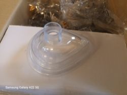 PALLET OF 960 X SIZE 5 LARGE ADULT ANAESTHETIC FACE MASKS