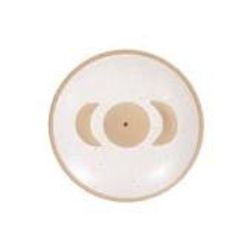 1764 X NEW S&B MOON PHASES INCENSE HOLDER WHITE