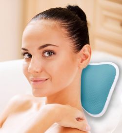 120 X NEW SPA MESH BATH PILLOW BLUE