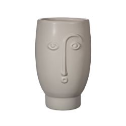 60 X NEW S&B FACE VASE MATT GREY