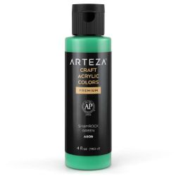480 X NEW CRAFT ACRYLIC PAINT, A606 SHAMROCK GREEN 118ML