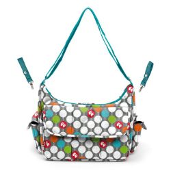 186 X NEW FP MAMA BAG+ACC 39X14X30.5 DOTS