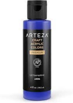 384 X NEW CRAFT ACRYLIC PAINT, A506 ULTRAMARINE 118ML