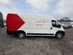 2021 PEUGEOT BOXER PRO: BLUE HDI L4 H2 PANEL VAN PROJECT