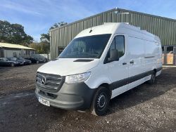 WHITE WONDER: 70 PLATE MERCEDES SPRINTER 315 PROGRESSIVE LWB