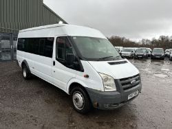 EXPERIENCE FREEDOM: FORD TRANSIT 17-SEATER MINI BUS FOR YOUR CAMPER DREAMS >>--NO VAT ON HAMMER--<<