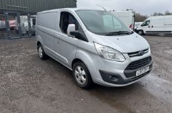 EURO 6 EXCELLENCE: FORD TRANSIT CUSTOM LIMITED, READY FOR REPAIR