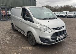 TRANSIT CUSTOM TREND VAN: ENGINE ISSUE, IDEAL FOR RESTORATION >>--NO VAT ON HAMMER--<<