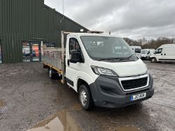 ORKHORSE WONDER: 2017 PEUGEOT BOXER CHASSIS CAB, READY FOR DUTY