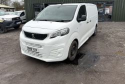 2019 PEUGEOT EXPERT VAN: EASY FIXER UPPER, EURO 6 COMPLIANCE >>--NO VAT ON HAMMER--<<