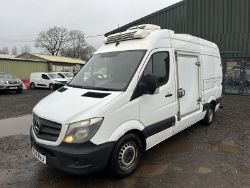 2017 MERCEDES SPRINTER 314CDI FRIDGE VAN: RELIABLE COOL TRANSPORT >>--NO VAT ON HAMMER--<<