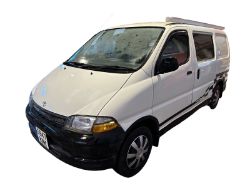 ADVENTURE AWAITS: 1998 TOYOTA HIACE POWERVAN CAMPER VAN >>--NO VAT ON HAMMER--<<