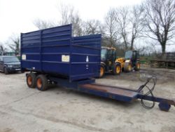 FOSTER 8 TONNE LOAD MASTER TIPPING TRAILER