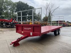 MARSHALL BC21. 21FT BALE TRAILER