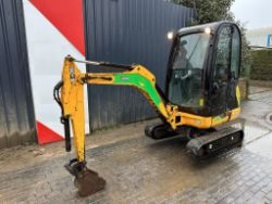 COMPACT BRILLIANCE: 2017 JCB 8018 CTS WITH TWIN SPEED TRACKS
