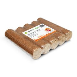 TRUCKLOAD = 26 PALLETS OF PRESSED FIRE LOGS (3,900 X 5 PACKS = 19,500 LOGS) - RRP £23,400