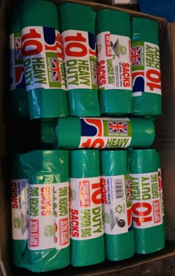 GET READY FOR GARDENING SEASON 200 ROLLS HEAVY DUTY GARDEN BAGS