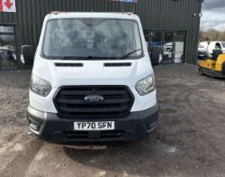 AFFORDABLE OVERHAUL: 70 PLATE FORD TRANSIT 350 - ECO BLUE FLATBED