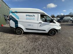 OPPORTUNITY KNOCKS: 64 PLATE FORD TRANSIT CUSTOM - EASY ECU FIX VAN >>--NO VAT ON HAMMER--<<