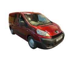 RED MICRO CAMPER: 2012 PEUGEOT TEPEE HDI - TRAVEL READY >>--NO VAT ON HAMMER--<<