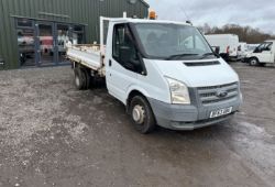 TIPPING TRIUMPH: FORD TRANSIT TIPPER - BARGAIN BUY, LOW MILEAGE GEM >>--NO VAT ON HAMMER--<<