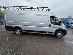 RARE FIND: SILVER 2019 PEUGEOT BOXER 435 L4 BLUE HDI H2 VAN >>--NO VAT ON HAMMER--<<