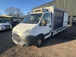 FROSTY WORK COMPANION: 2012 IVECO DAILY AUTOMATIC LUTON BOX >>--NO VAT ON HAMMER--<<