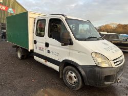TIP-TOP TIPPER: 58 PLATE IVECO DAILY, AUTO, LOW MILEAGE, GREAT SHAPE >>--NO VAT ON HAMMER--<<