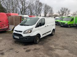 2018 FORD TRANSIT CUSTOM: TURBO DIESEL WORKHORSE