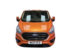 2021 FORD TRANSIT CUSTOM, LOW MILEAGE, ULEZ COMPLIANT >>--NO VAT ON HAMMER--<<