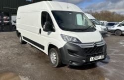 2021 CITROEN RELAY BOXER DUCATO PANEL VAN: SPARES OR REPAIRS