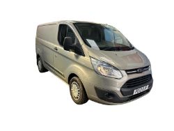 VAN WITH VALUE: 2013 FORD TRANSIT CUSTOM, SILVER, LOW ROOF, BARGAIN PRICE