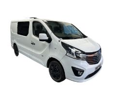 2017 VAUXHALL VIVARO TRAFIC SPORTIVE PANEL VAN WITH SIDE WINDOWS >>--NO VAT ON HAMMER--<<