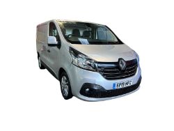 SILVER STREAK: 2019 RENAULT TRAFIC SPORT NAV ULEZ VAN >>--NO VAT ON HAMMER--<<