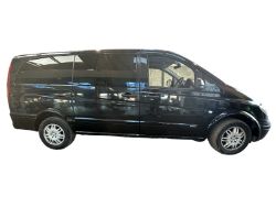 LUXURY RIDE: 2010 MERCEDES VITO TRAVELINER LWB 8-SEATER MINIBUS >>--NO VAT ON HAMMER--<<
