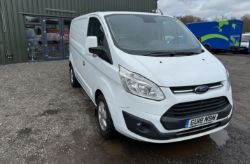 CLEAN SLATE: FORD TRANSIT CUSTOM FOR REPAIR