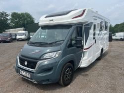 72 PLATE - ONLY 750 MILES! FIAT MCLOUIS FUSION 367: IMMACULATE MOTORHOME JOY >NO VAT ON HAMMER<