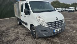 MASTER OF EFFICIENCY: RENAULT MASTER L35 CREW CAB VAN >>--NO VAT ON HAMMER--<<