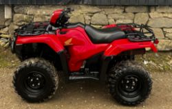 HONDA 4WD TRX500 QUAD 2017 IRS WINCH