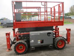 SKYJACK SJ6832: STABILITY REDEFINED WITH LEVELLING LEGS