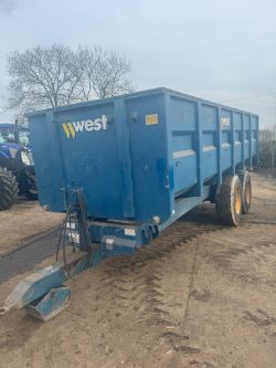 WEST 12T GRAIN/SILAGE TRAILER