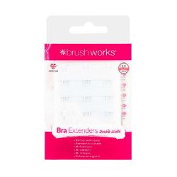 833 X NEW BW DOUBLE WIDTH BRA EXTENDERS - 3 PACK