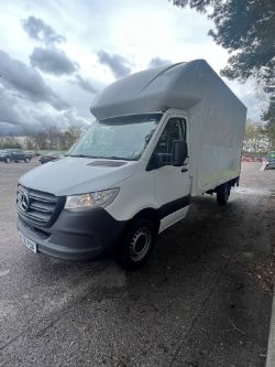 MERCEDES SPRINTER LUTON BOX VAN START RUNS