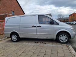 MERCEDES VITO 111 LWB 2007 MILEAGE 110K ONLY--- NO VAT ON HAMMER*