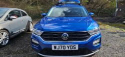 VW T ROC 1 LITRE ECOBOOST (NO VAT ON HAMMER)