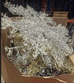 1 PALLET OF LED TREES,SNOWFLAKES, SILHOUETTES & MORE!