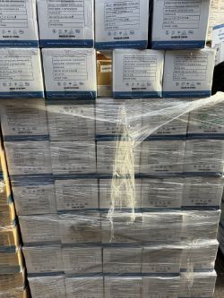500 BOXES OF 100 NITRILE DISPOSABLE GLOVES BLUE POWDER FREE XXL RRP £3999